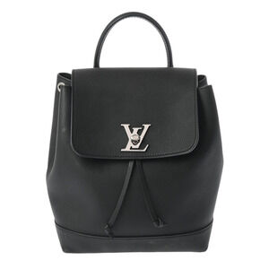 Louis Vuitton Lockme Backpack Noir Black Taurillon Leather Daypack